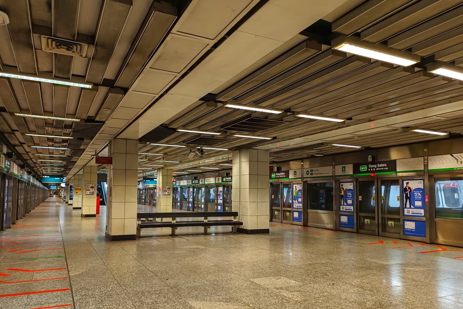 Tiong Bahru MRT station (EW17), 761 m from The River Opus Tiong Bahru MRT station on the East-West Line
